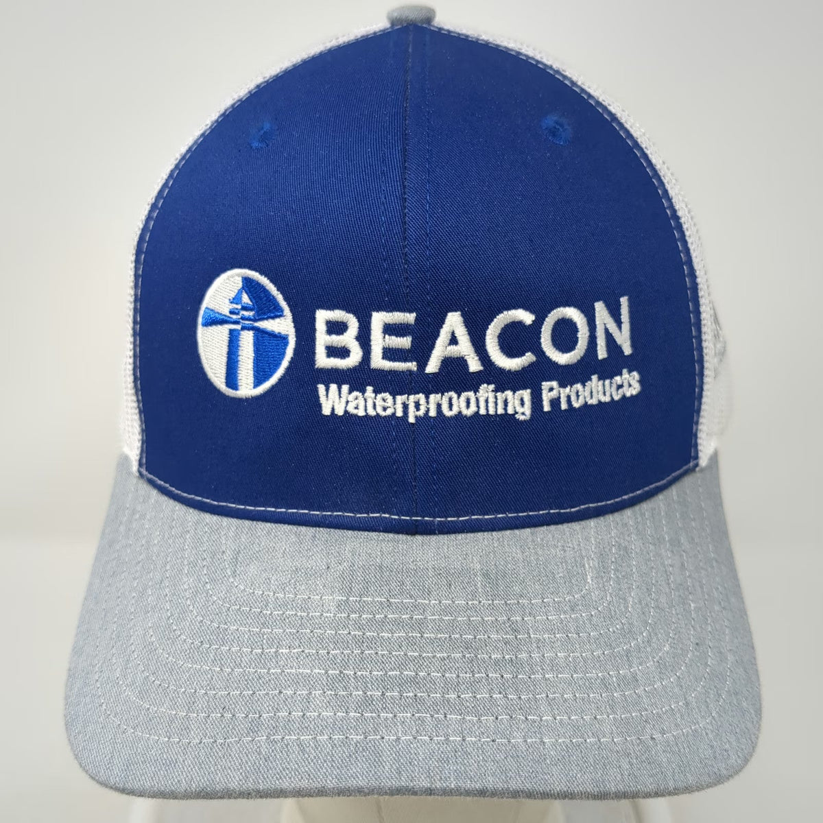 Richardson Trucker Hat Blue One Size Beacon Waterproofing Products Mesh Dowsil