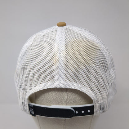 Cowboy Golf Snapback Mesh Back Rope Trucker Hat Brown One Size Hooey