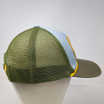 Sendero Provisions Co. Trucker Hat Blue One Size Snake River Wyoming Mesh Rope
