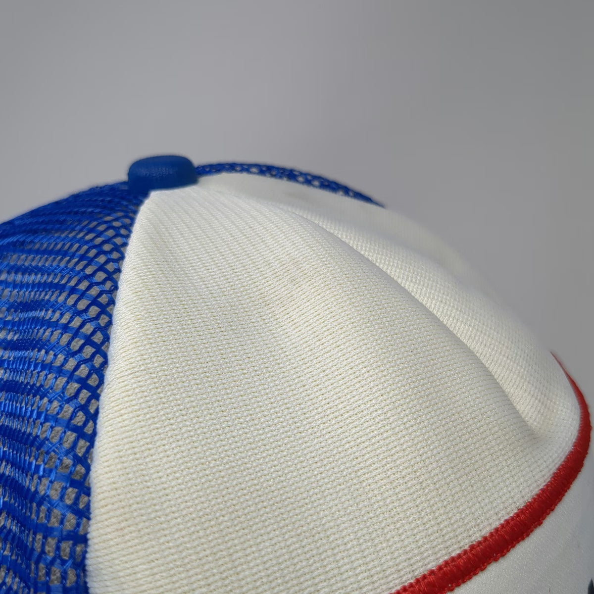 Therma-Tru Doors Trucker Hat Blue One Size Mesh Snapback Made In USA Patch