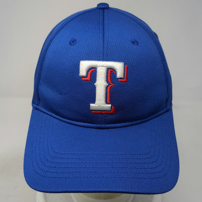 Texas Rangers MLB OC Sports Baseball Cap Blue OSFM Performance Curved Brim Hat