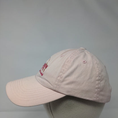 Peterson & Smith Equine Hospital Slideback Hat Pink One Size 6 Panel