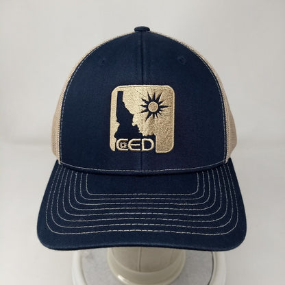 Idaho CED Snapback Mesh Back Trucker Hat Multicolor OSFA Embroidered