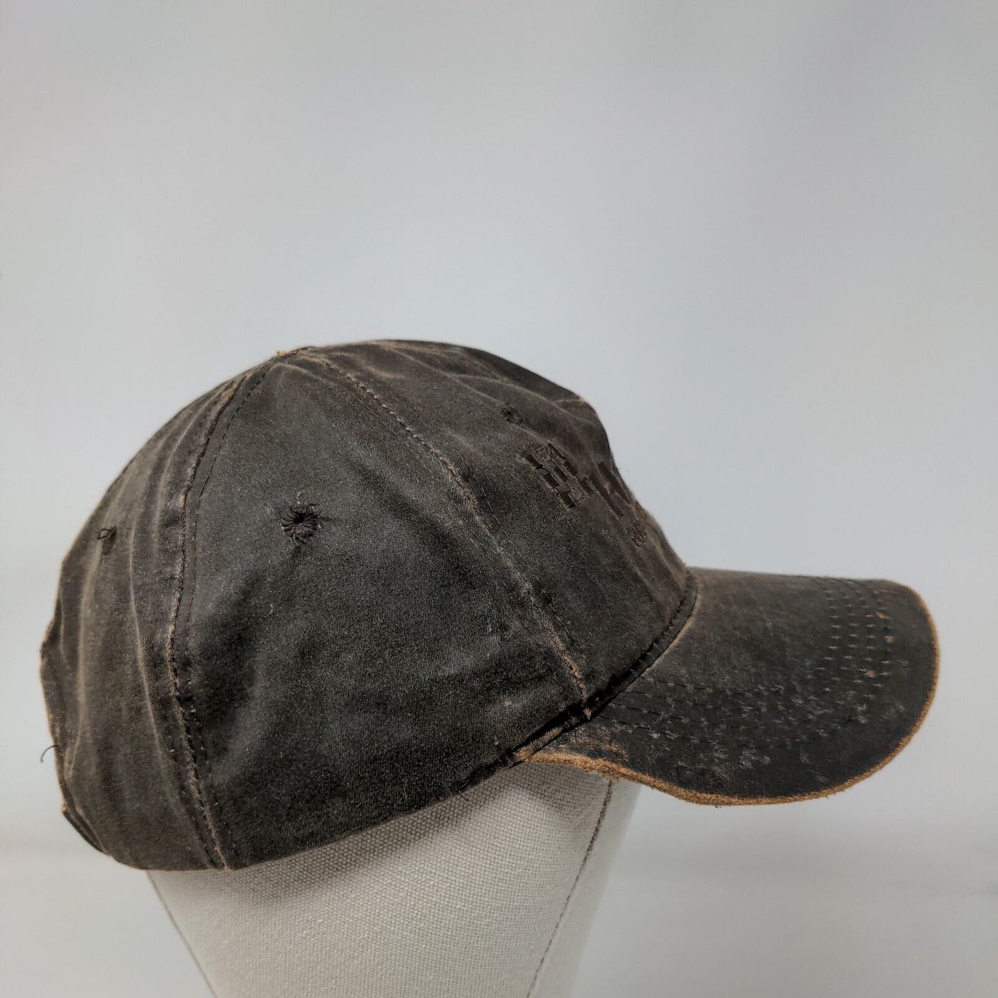 Hanson Heidelberg Cement Group Strapback Hat Brown OSFM Embroidered