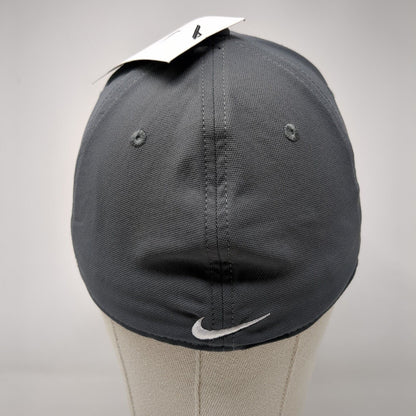 Subtext Fitted Hat Gray M/L Nike Swoosh Classic99 Dri-Fit W/Tags