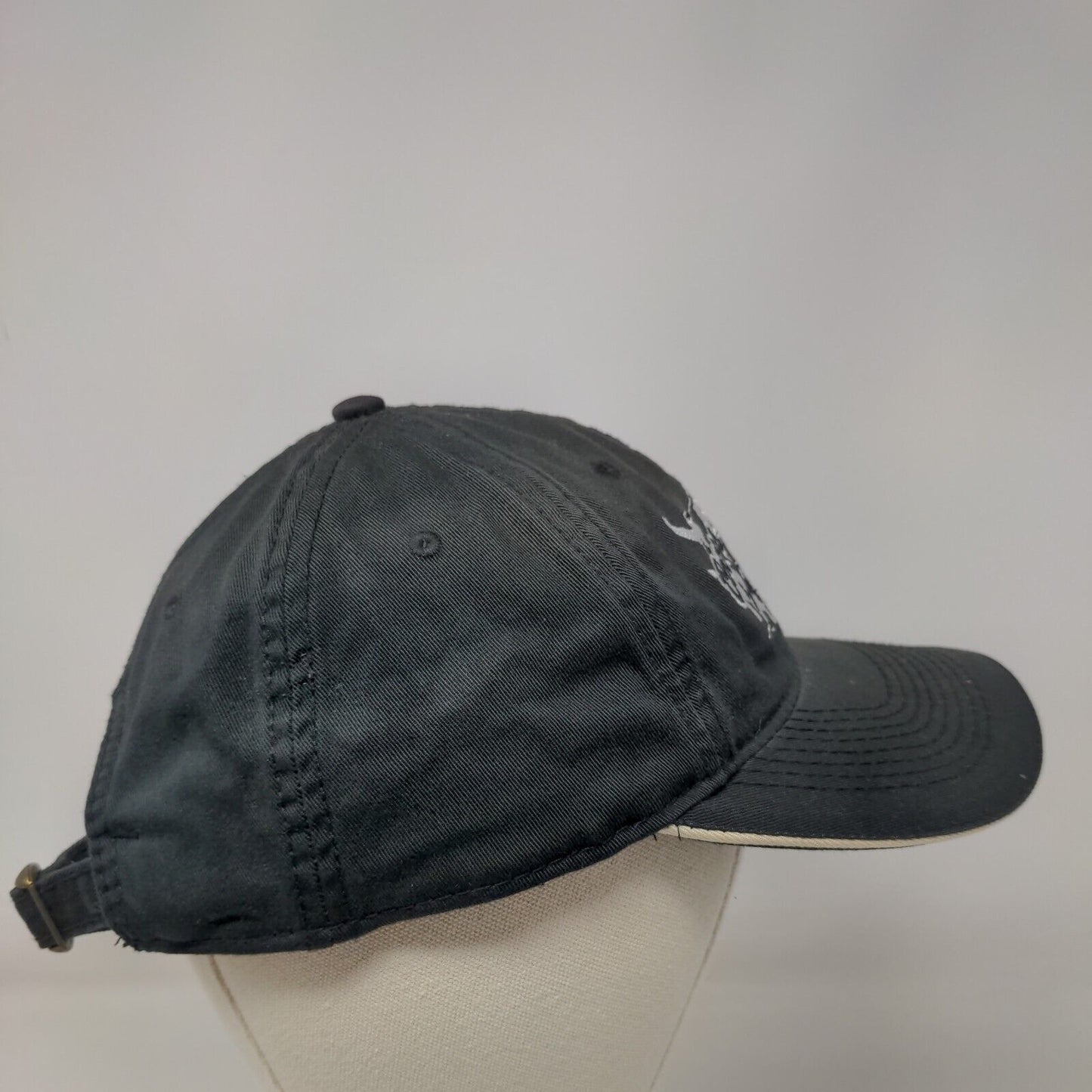 Coors Broncs Bulls Beers Slideback Hat Black OSFM Embroidered 6 Panel The Game