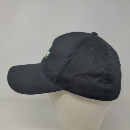 Cap American Men's Strapback Hat Black Adjustable Dope Dad Embroidered Logo