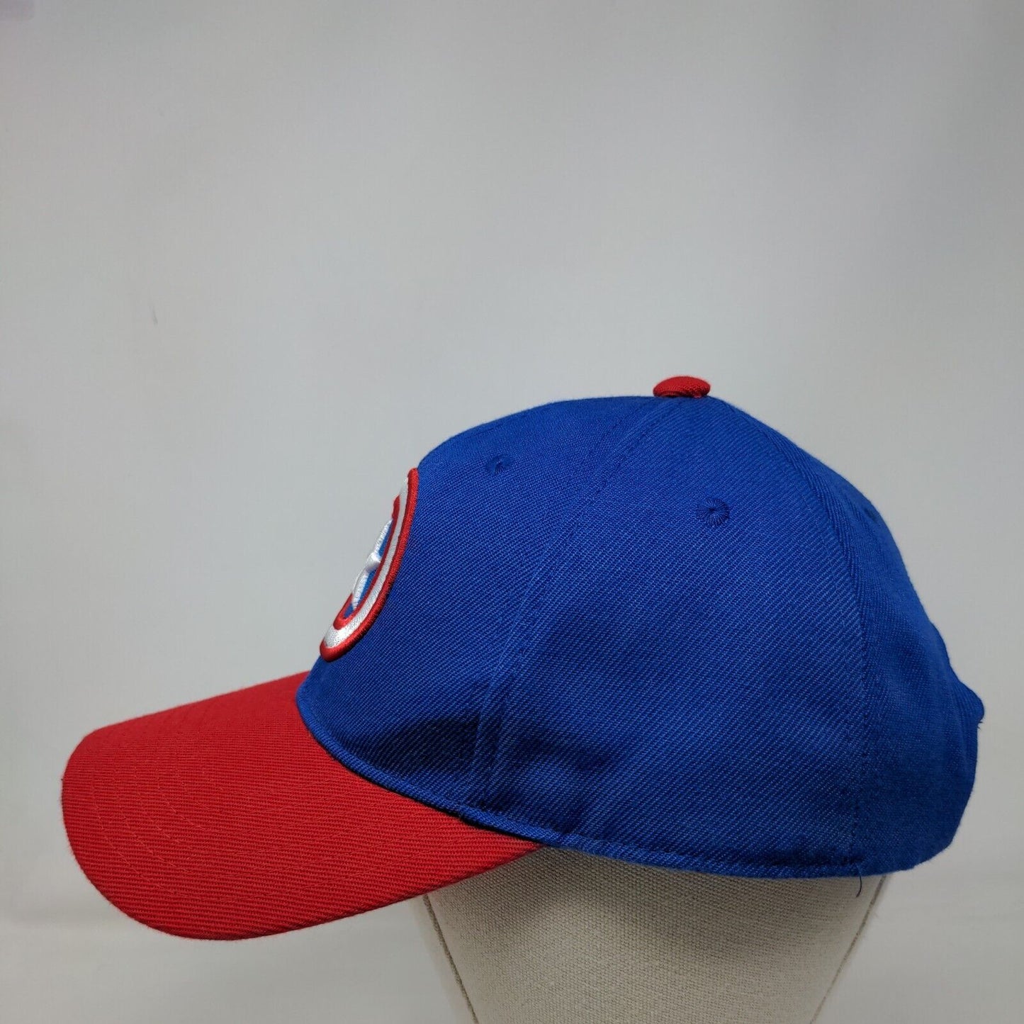 Captain America Adult Snapback Hat Multicolor 57-60cm Adjustable 6 Panel Marvel