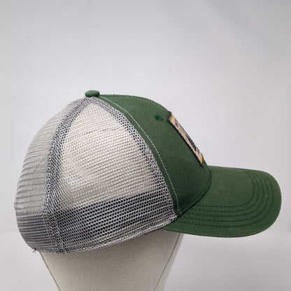 United By Blue Patch Snapback Mesh Back Trucker Hat Green One Size