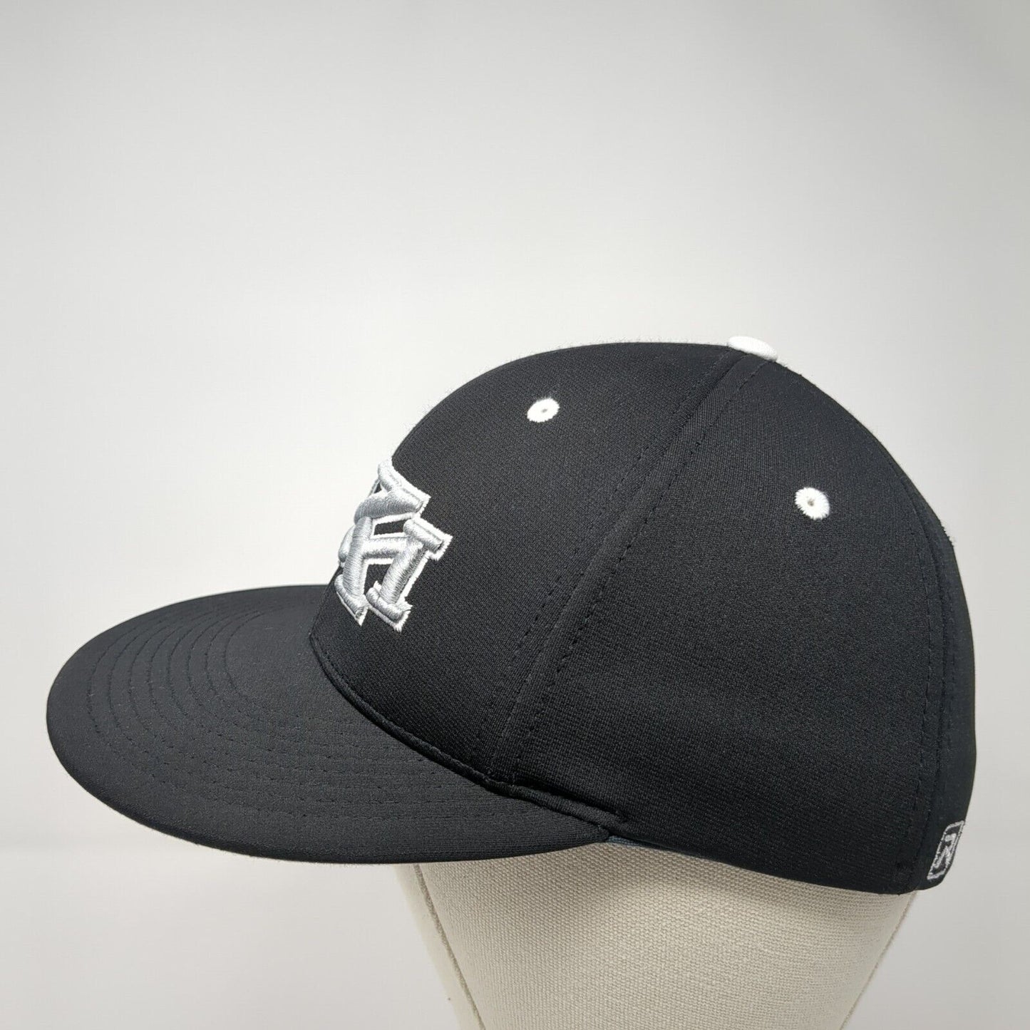 Richardson Fitted Hat Black XS/S Flexfit Performance Team Series Pulse 6 Panel