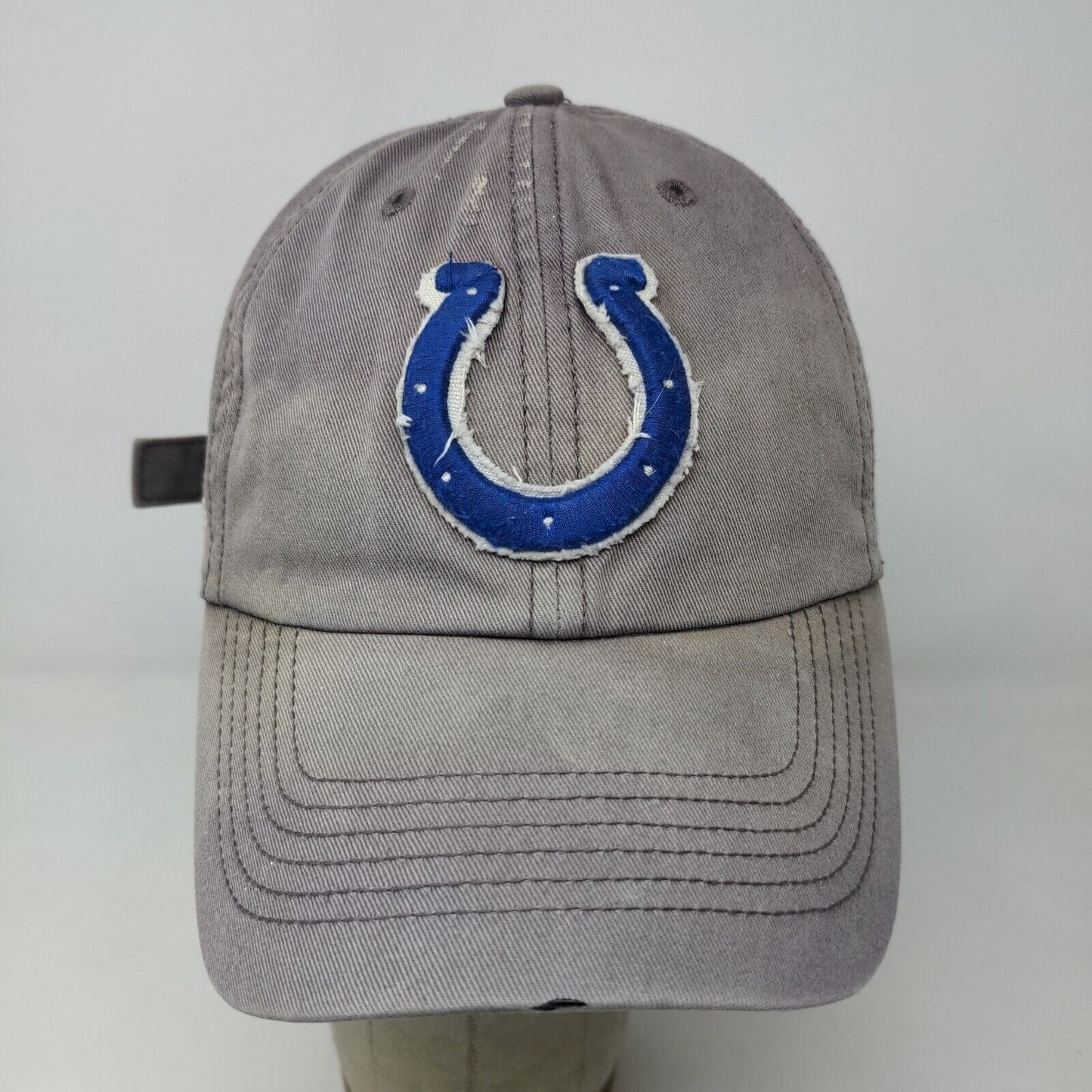 '47 Brand Men's Slideback Hat Gray size OS Embroidered Indianapolis Colts Logo