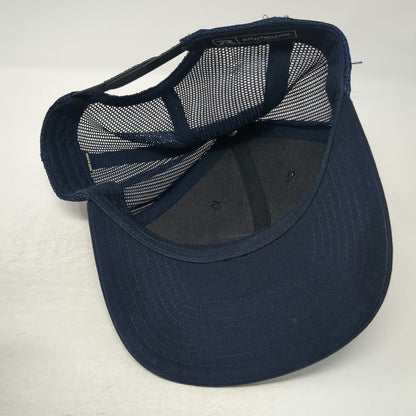 Richardson Trucker Hat Blue OSFM Wyoming Trout Guides Cody Fly Shop Mesh Back