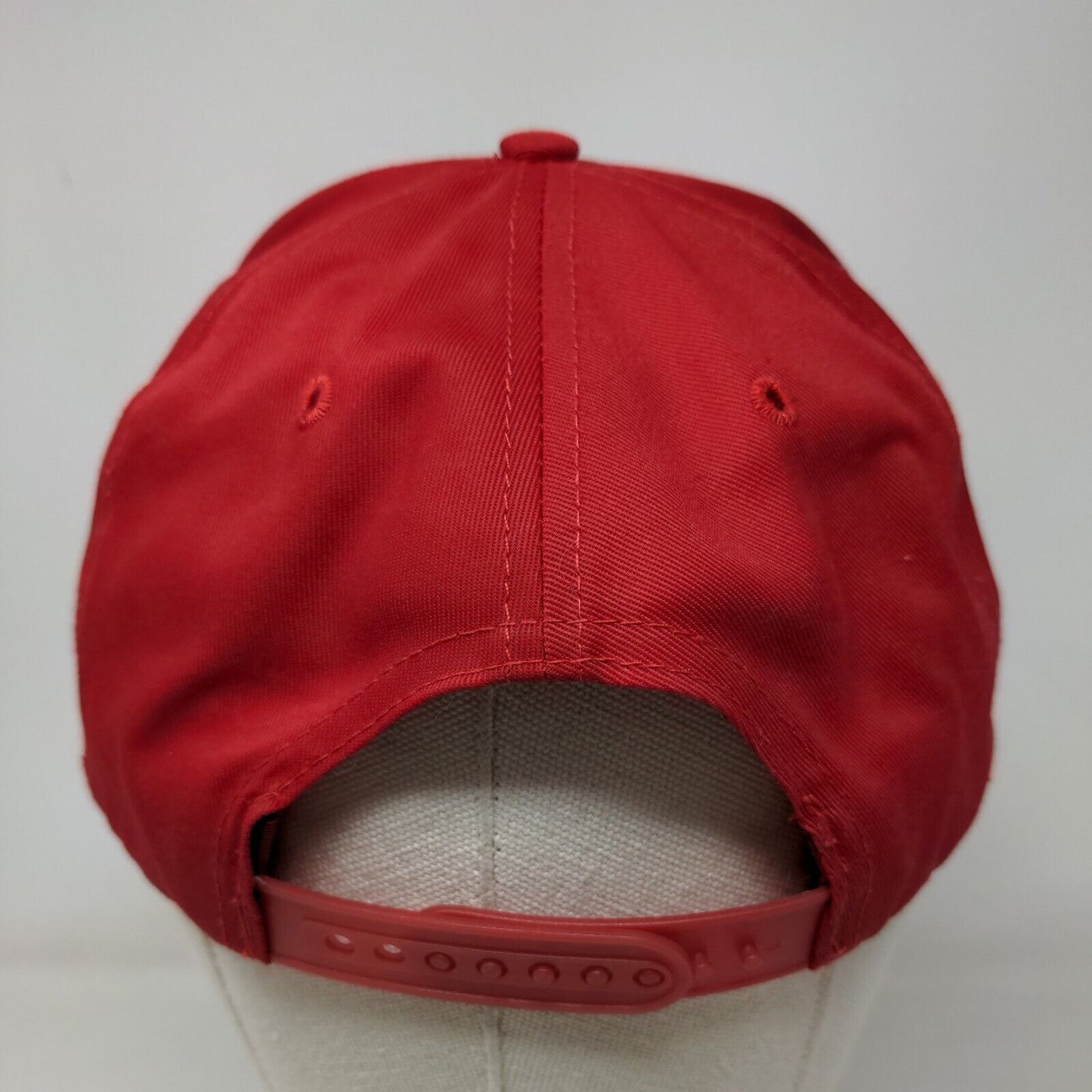 '47 Brand Men's Snapback Hat Red Size OS Embroidered Anaheim Angels Logo