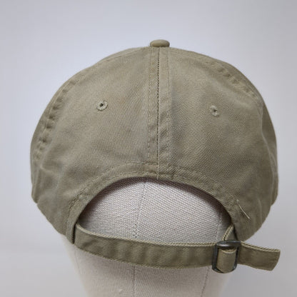 Duluth Trading Company Slideback Hat Tan M/L Adjustable Embroidered Cotton