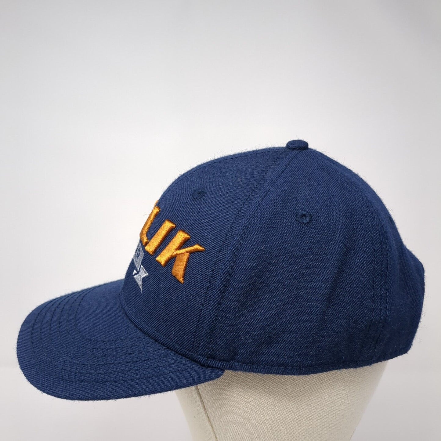 Killik Gear Snapback Hat Blue One Size Adjustable Solid Outdoor Cap