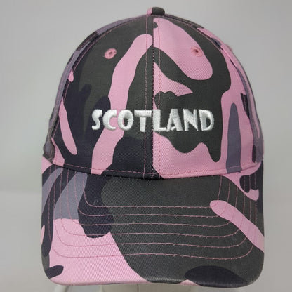 International Insignia Scotland Pink Camo One Size Baseball Cap Hat Strapback