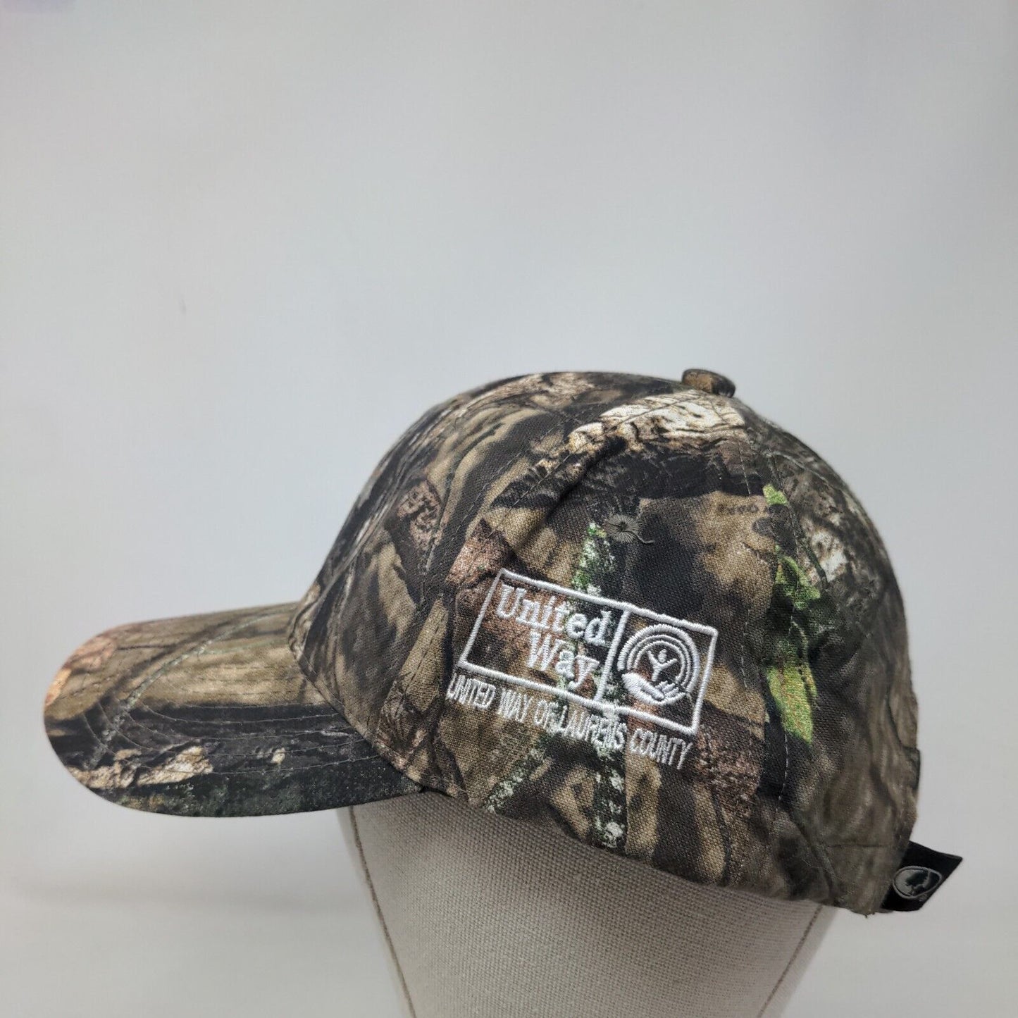 United Way Of Laurens County Strapback Hat Camo One Size Port Authority