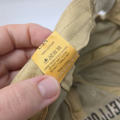 Lucky 7 Baseball Cap Beige One Size Yellowstone National Park Strapback hat 1872