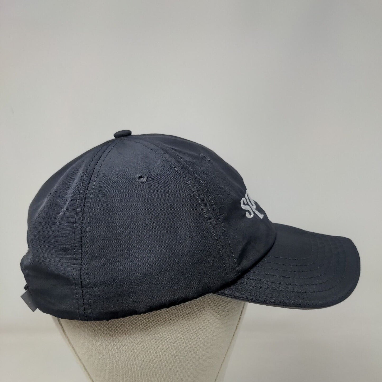 Spruce Strapback Hat Blue One Size Adjustable Embroidered Core 365