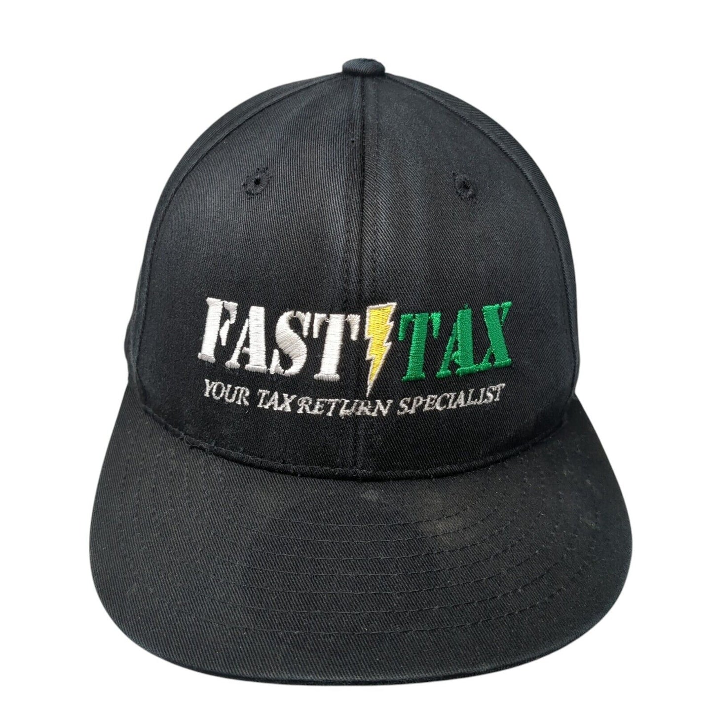 Fast Tax Your Tax Return Specialist Snapback Hat Black OS Adjustable KB ETHOS
