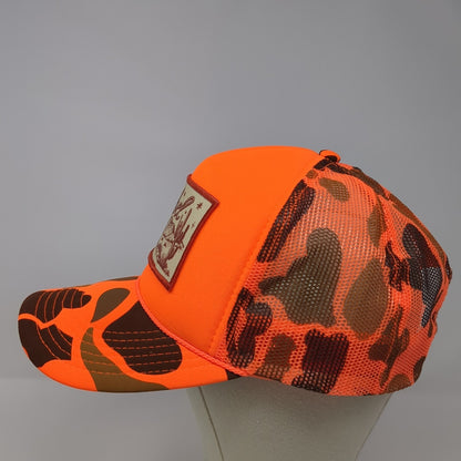 Rebel Snapback Trucker Hat Multicolor One Size Adjustable Camouflage Mesh Otto