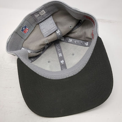 Tampa Bay Buccaneers NFL New Era Cap Gray L Joseph 32 Flag Logo Stretch Fit Hat