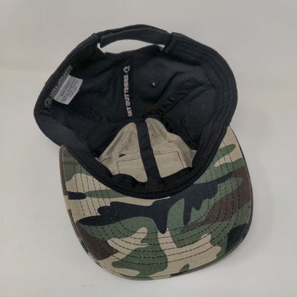 Dri-Duck Breakfast Station Strapback Hat Camouflage One Size 6 Panel Cotton