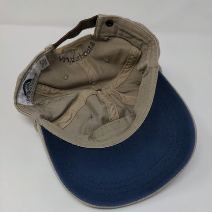 Alta Snowflake Slideback Hat Tan OSFA Embroidered Leather Strap