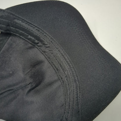 Cricut Trucker Hat Black One Size Snapback Mesh Back Addie Graphic Two Tone Logo