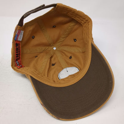 Alaska Shirt Company Baseball Cap Brown One Size AK Great Land Logo Graphic Hat