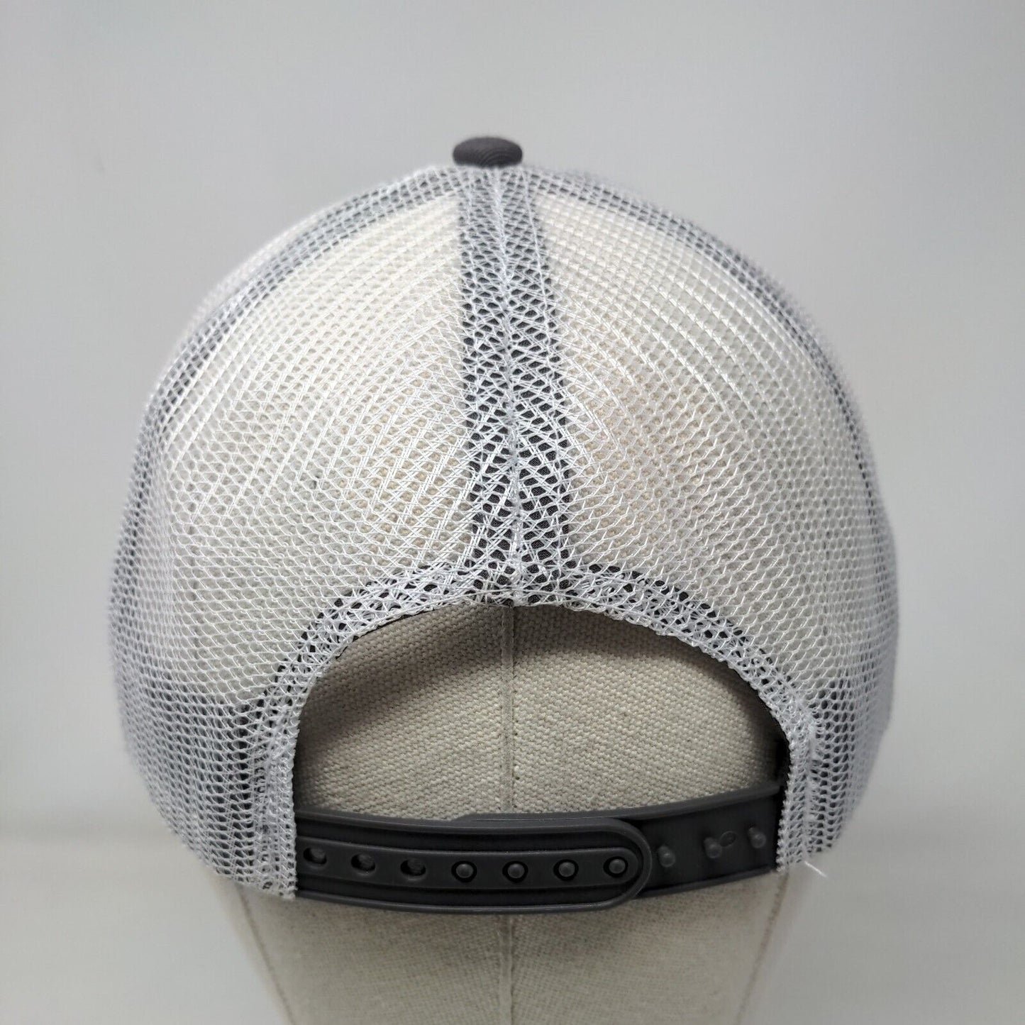 TCM Contractor's Edge Snapback Mesh Back Trucker Hat Gray OSFM 6 Panel