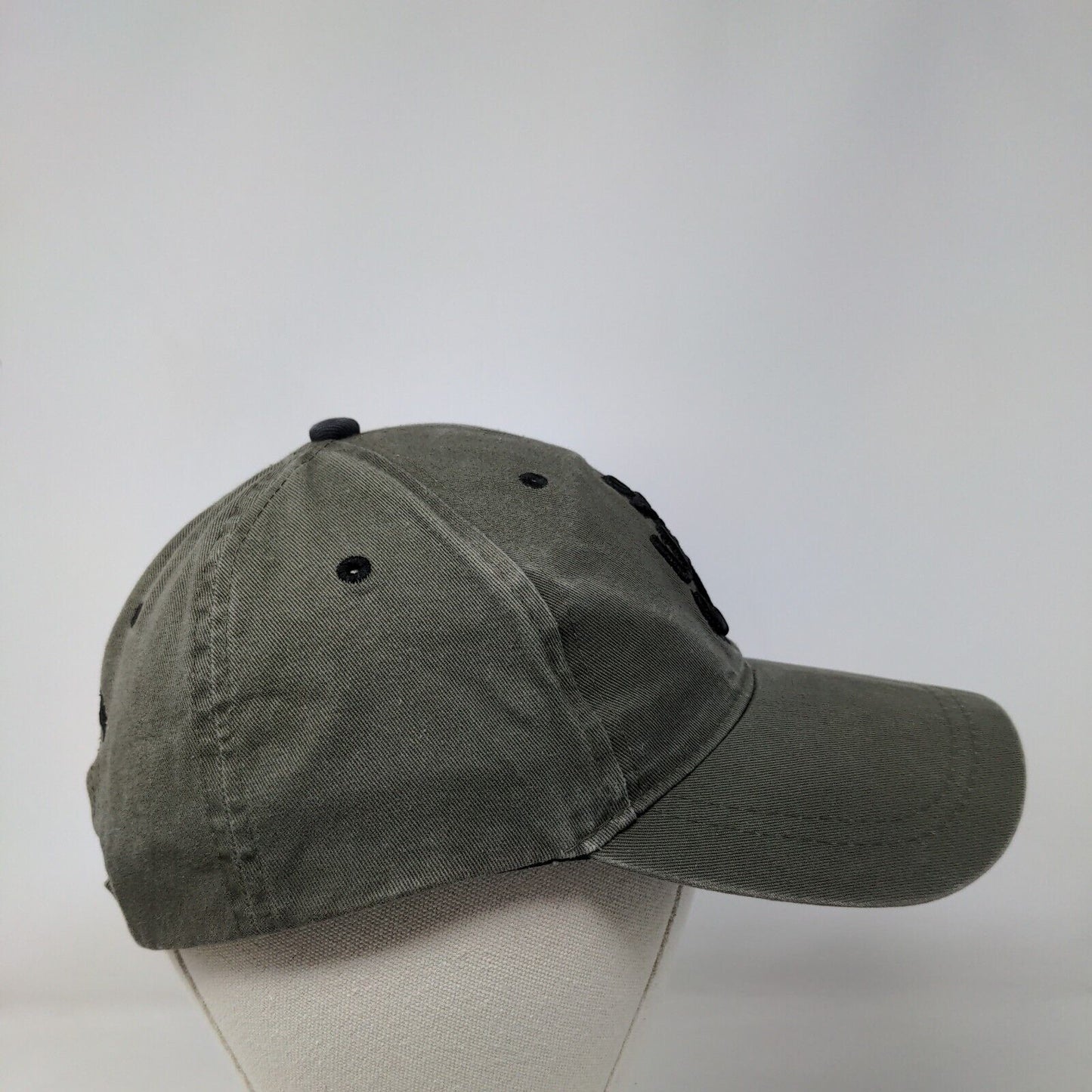 USN Since 1893 Strapback Hat Greenish-Brown Adjustable Embroidered 6 Panel