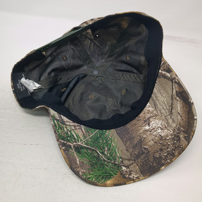 Under Armour Snapback Hat Brown One Size Camo American Flag UA Logo OSFA Cap