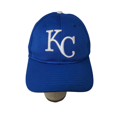 MLB Kansas City Royals Youth Strapback Baseball Cap Hat Blue Embroidered Logo