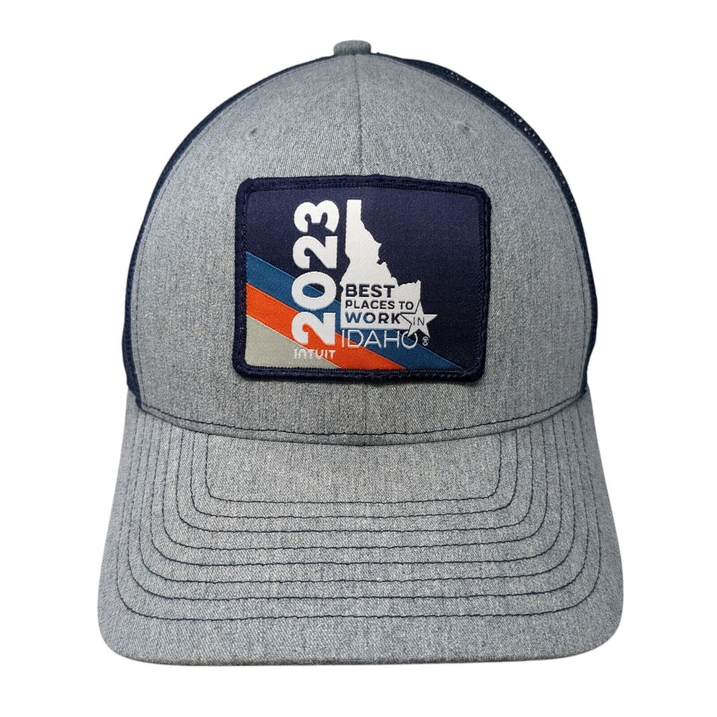 2023 Best Places To Work In Idaho Snapback Trucker Hat Multi One Size