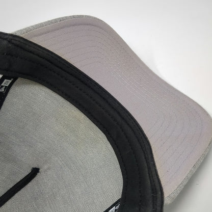 New Era Trucker Hat Gray One Size Gymshark Mesh Back Snapback Embroidered Logo