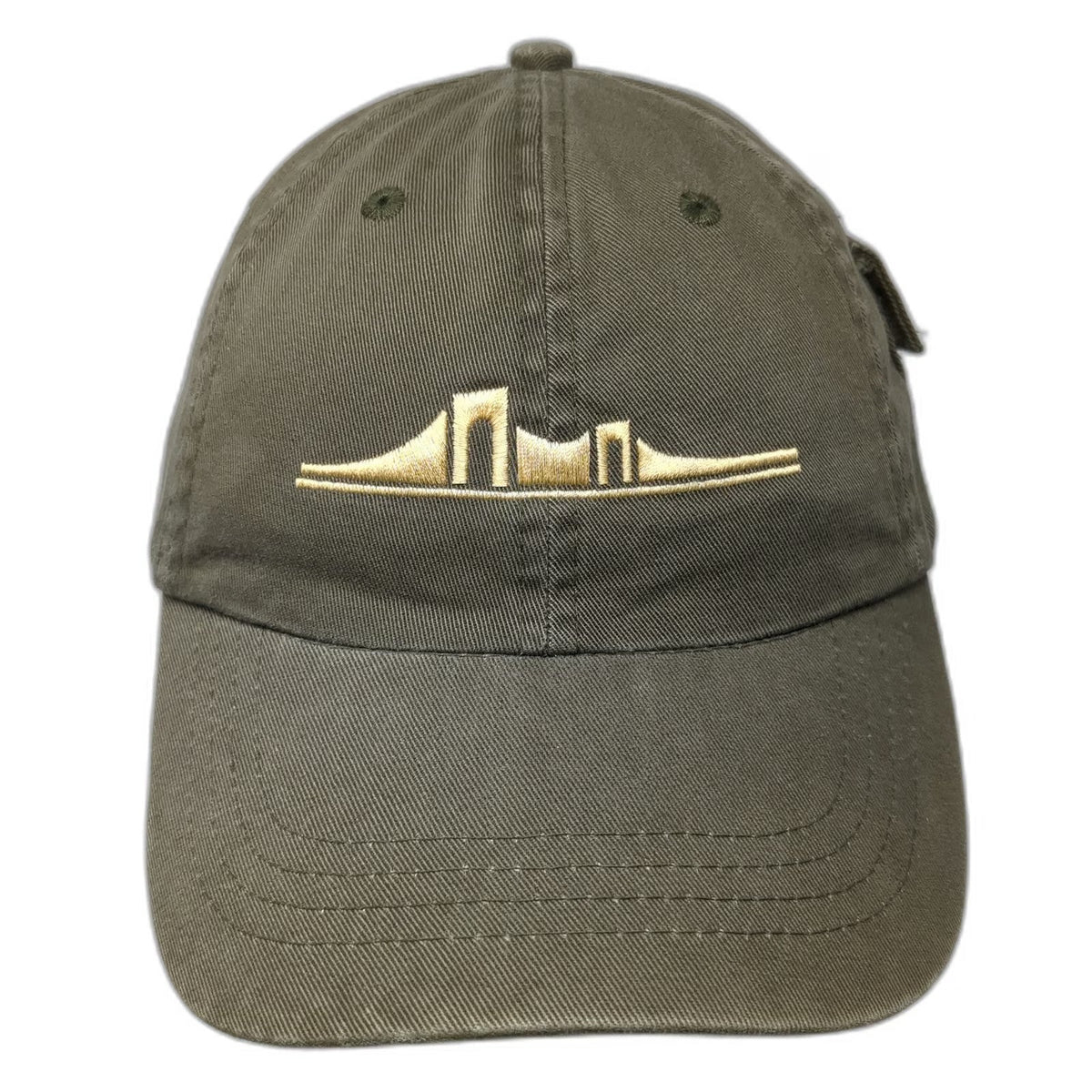 Vitronic Green Baseball Cap One Size Bridge Embroidery Side Pocket Slideback Hat