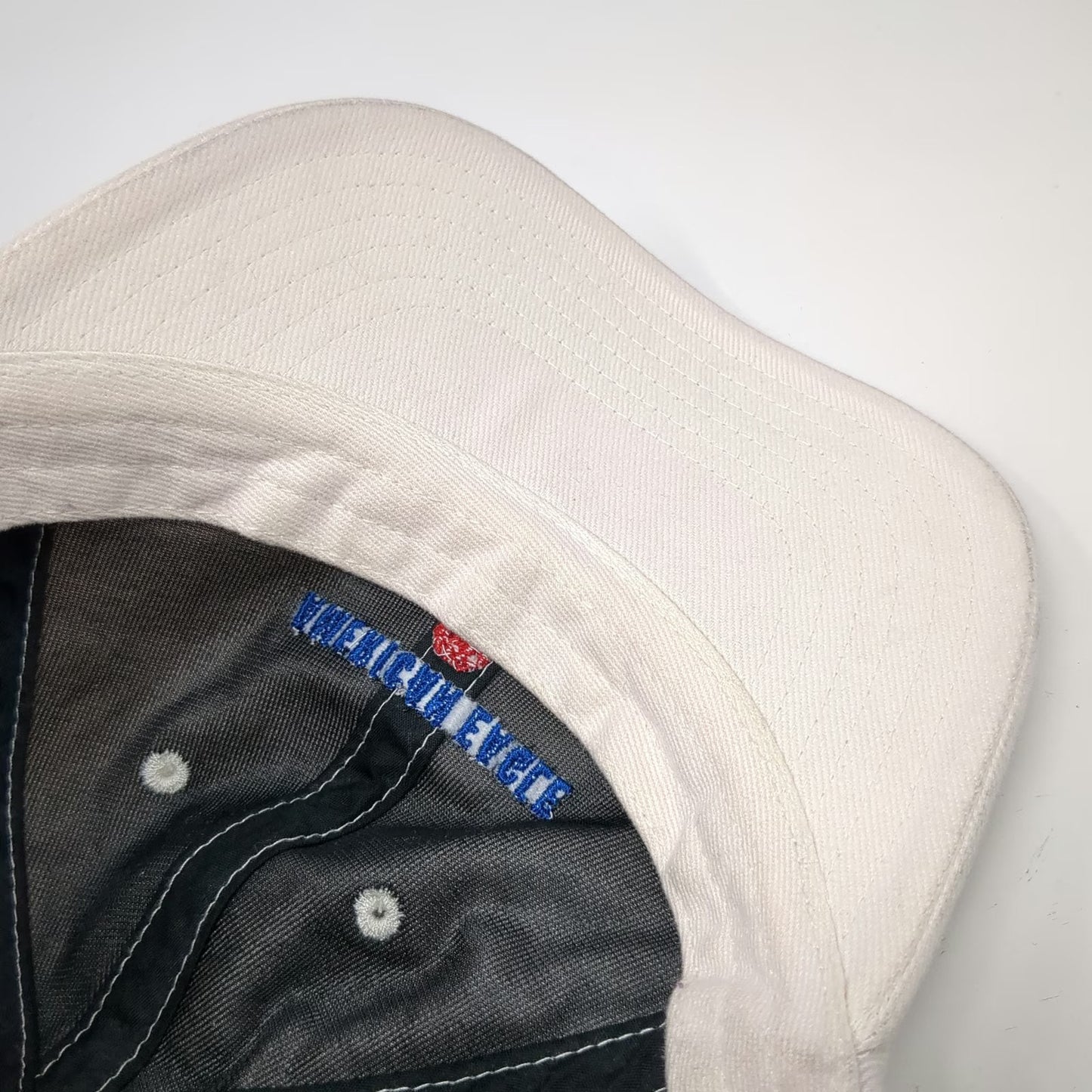 American Eagle Baseball Cap Beige One Size Embroidered Logo Twill Slideback Hat