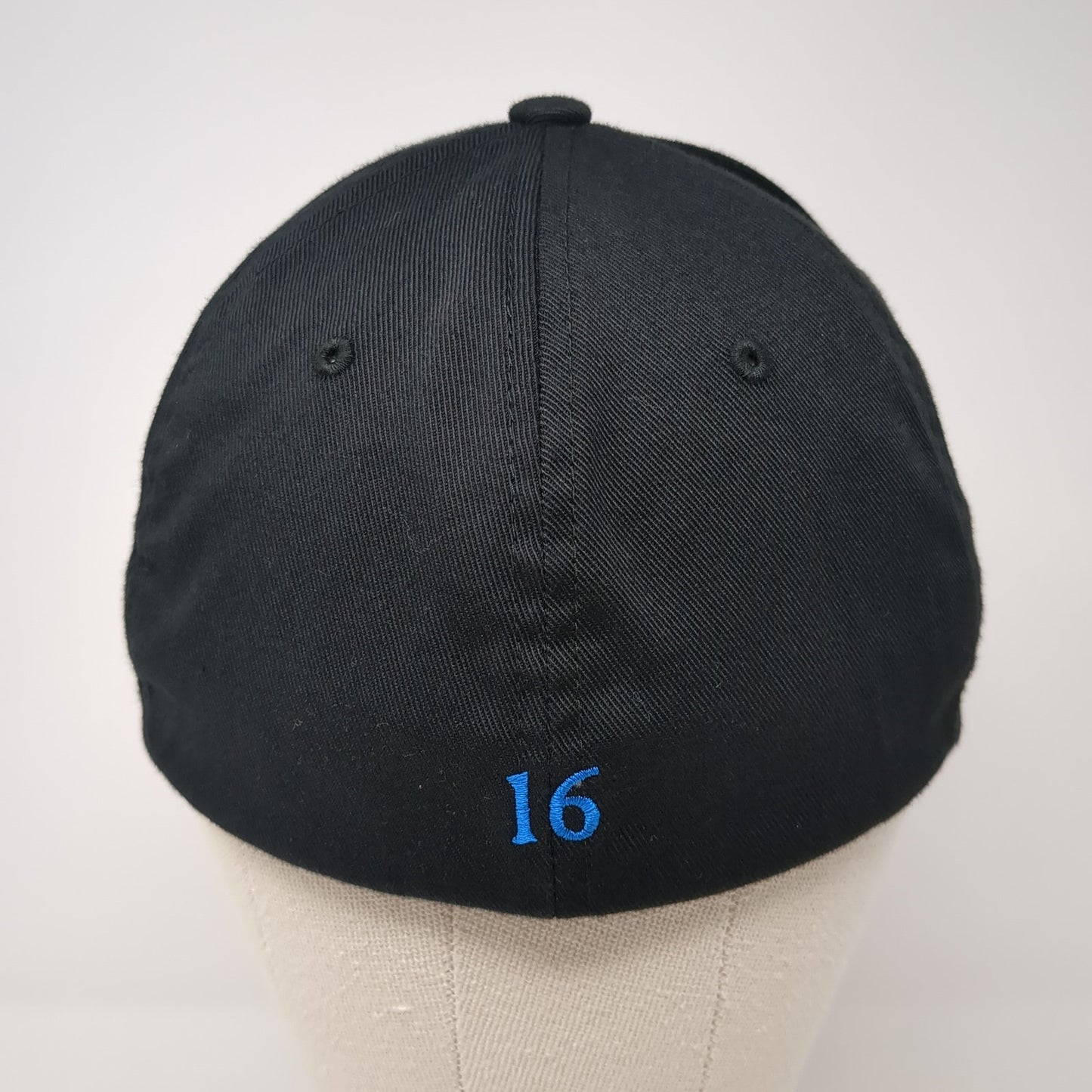Nova Home Loans 16 Fitted Hat Black Medium Embroidered Flexfit Yupoong