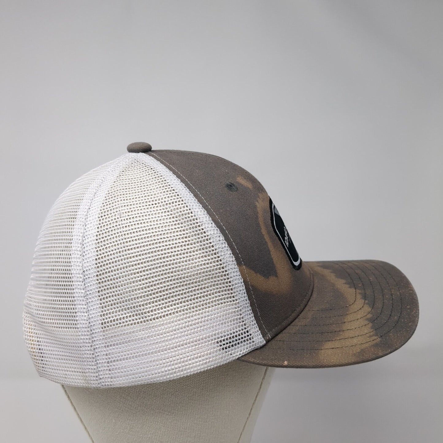 IMC Idaho Material Construction Snapback Trucker Hat Gray OS Adjustable Mesh