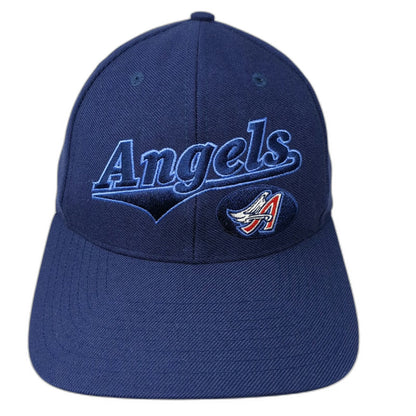 Twins Enterprise Anaheim Angels MLB Snapback Blue One Size Gray Underbrim Hat