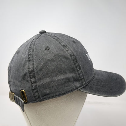 Quality Graphics Harvard Gray White One Size Baseball Cap Hat Slideback Twill