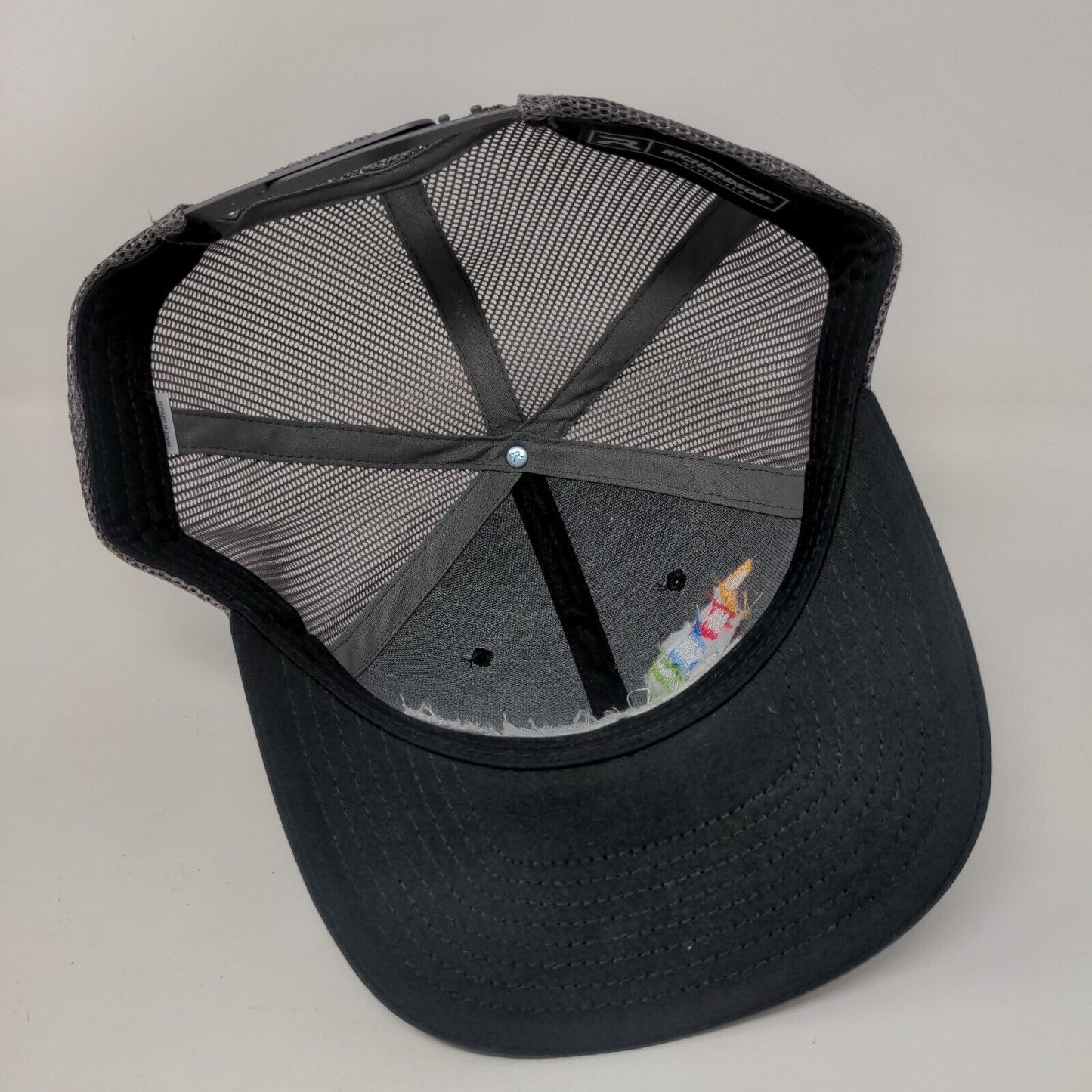Pioneers by Nature Dairy West Snapback Trucker Hat Black One Size Richardson