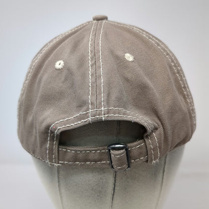 Prairie Mountain Baseball Cap Brown One Size Lake Winnipesaukee NH Hat Anchor