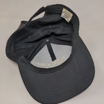 The Trucking Life Flying Pilot Strapback Hat Black OSFA Embroidered 6 Panel