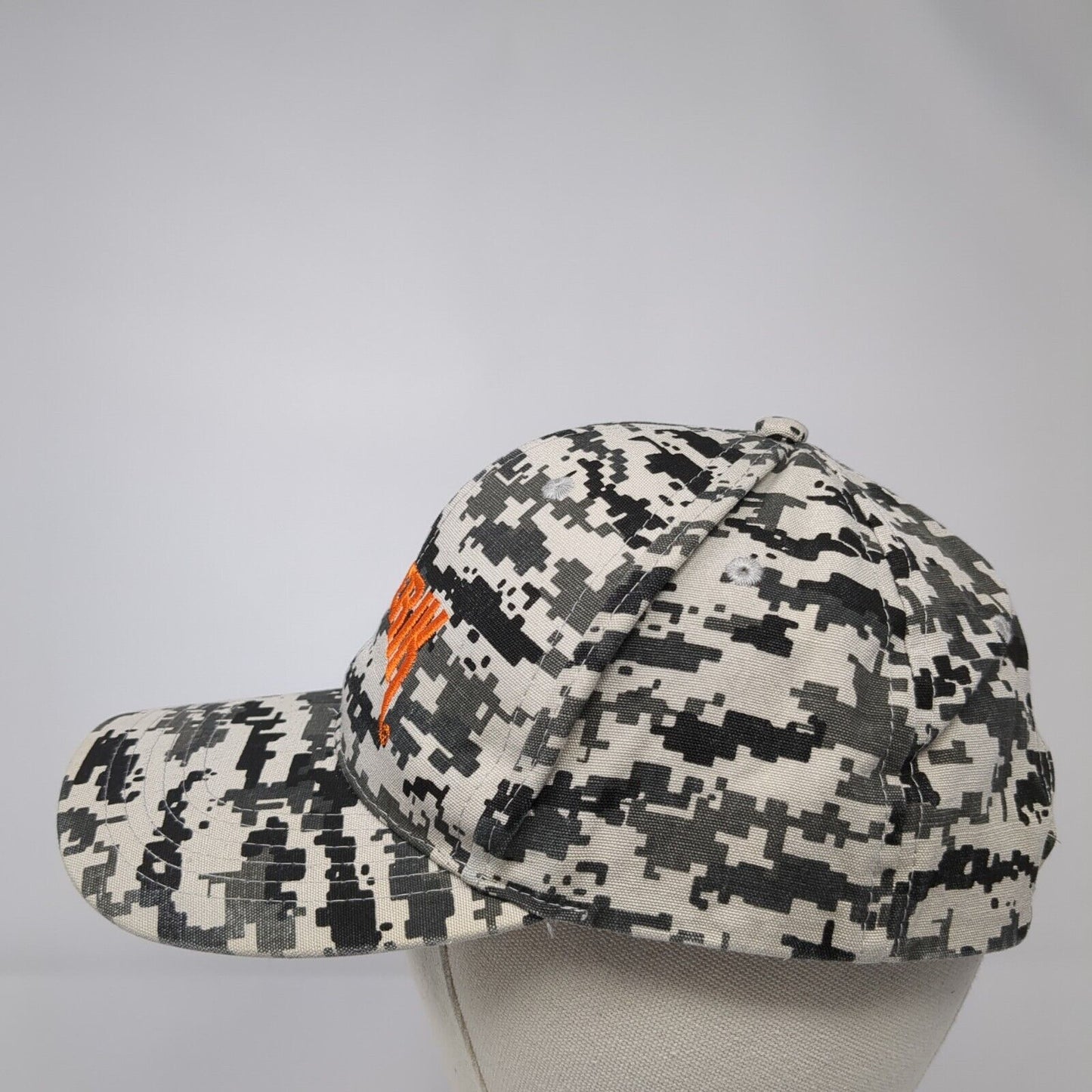 Maverik Strapback Hat Digital Camo One Size Adjustable Embroidered