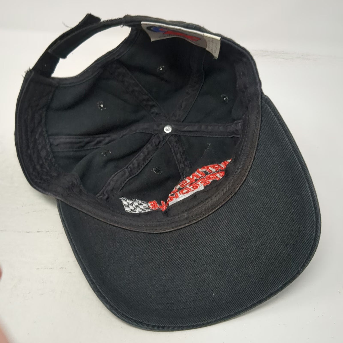 ISC Motorsports Martinsville Speedway Racing Baseball Cap Black One Size Hat