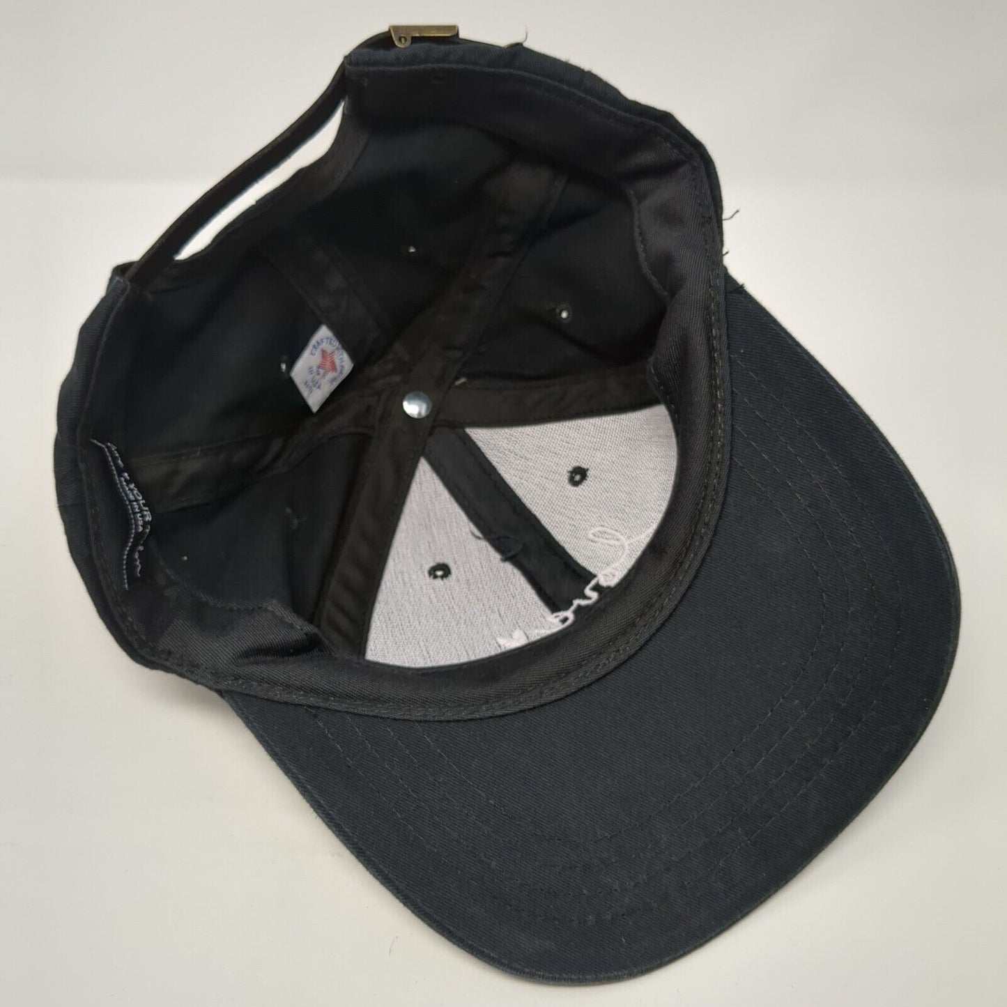 Love Your Melon Slideback Hat Black One Size Adjustable Embroidered 6 Panel