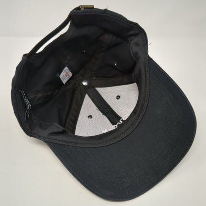Love Your Melon Slideback Hat Black One Size Adjustable Embroidered 6 Panel