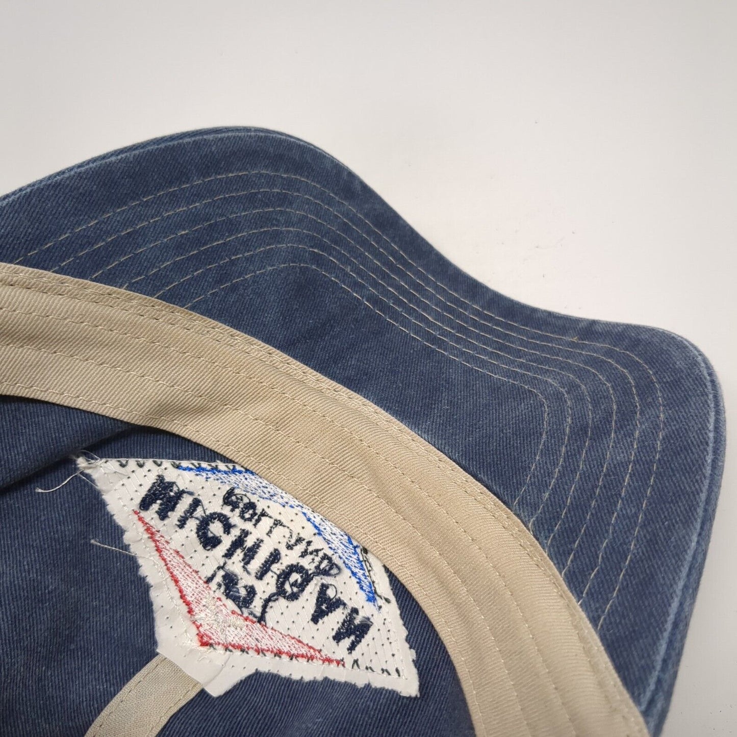 1837 Michigan Holland Snapback Trucker Hat Multi OS Adjustable Mesh Back Blue84
